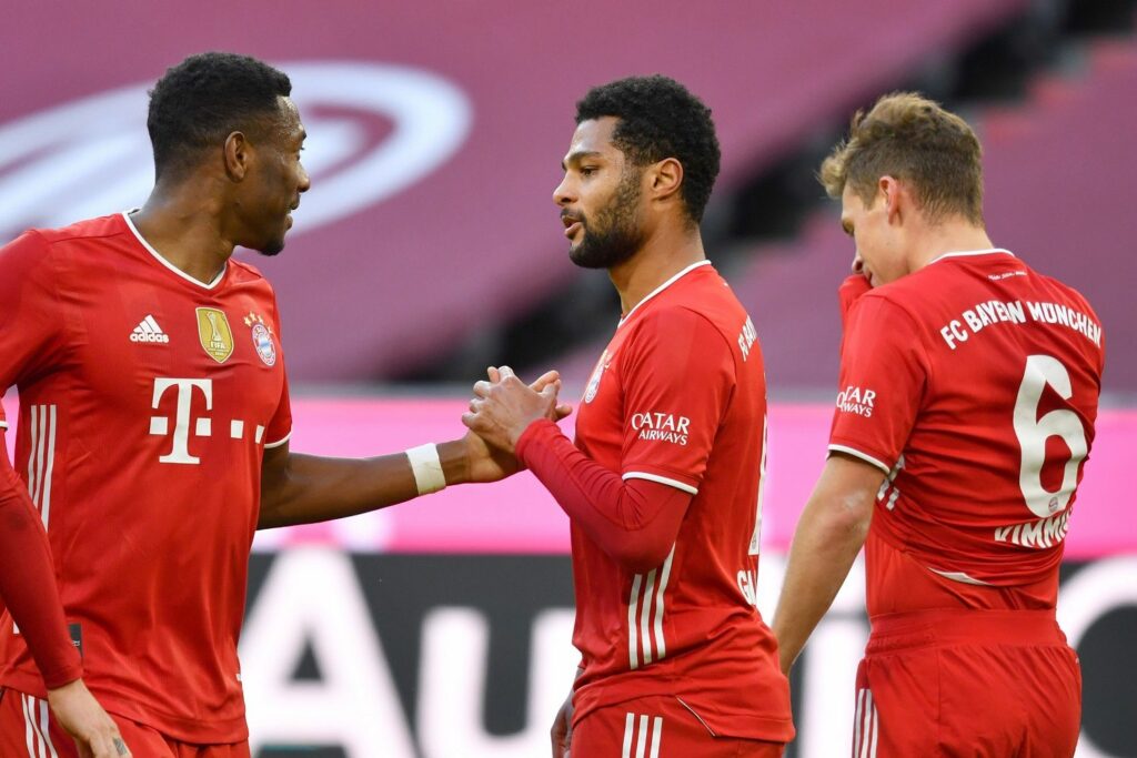 David Alaba und Serge Gnabry
