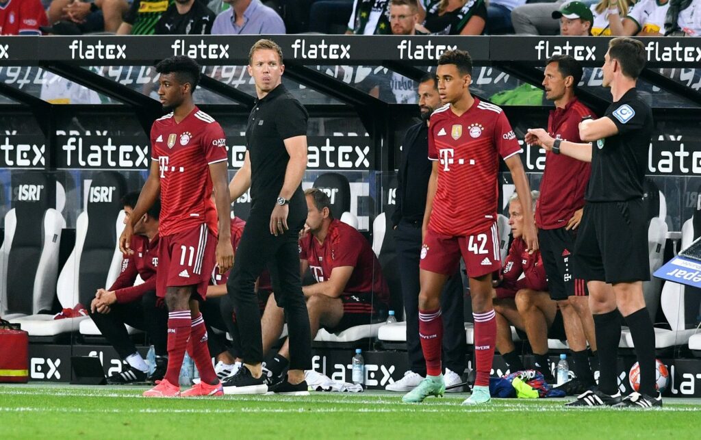 Kingsley Coman und Jamal Musiala