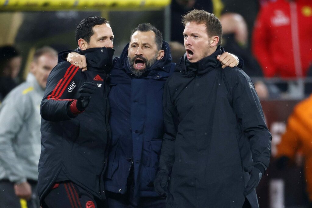 Hasan Salihamidzic und Julian Nagelsmann