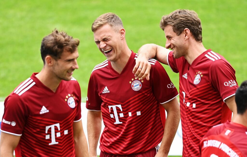 Thomas Müller und Joshua Kimmich