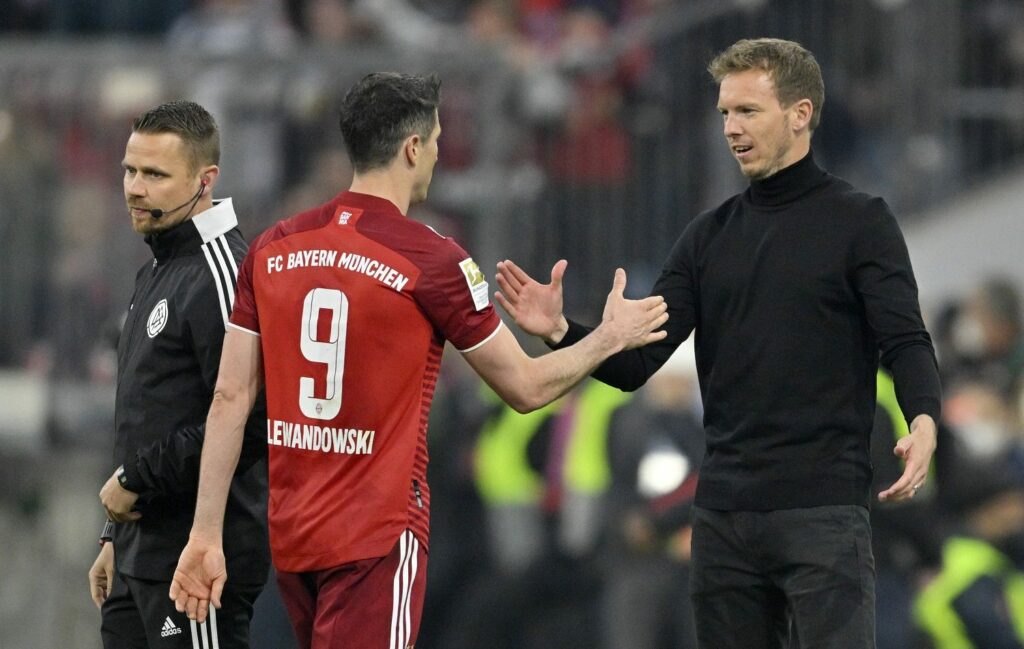 Julian Nagelsmann / Lewandowski