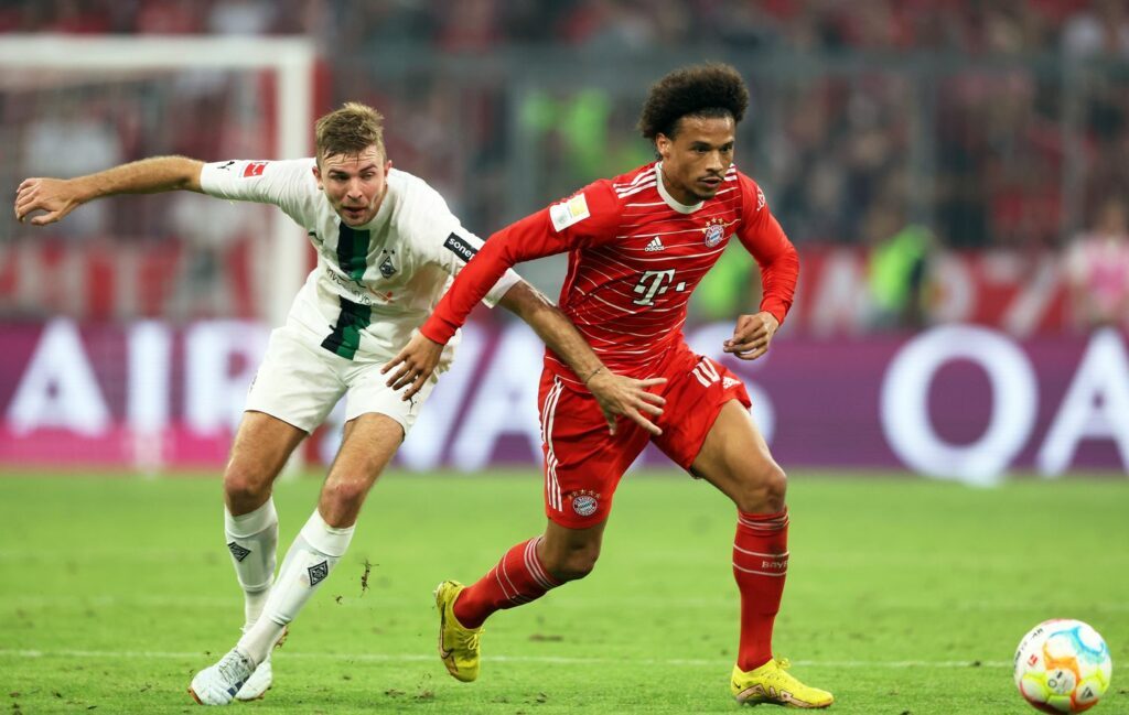 Bayern Gladbach Sane