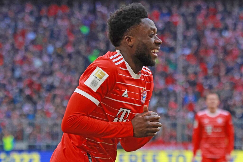 Alphonso Davies FC Bayern 2023