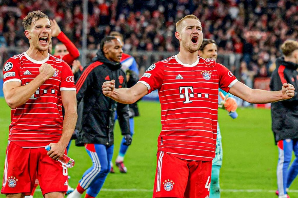 Matthijs de Ligt celebration