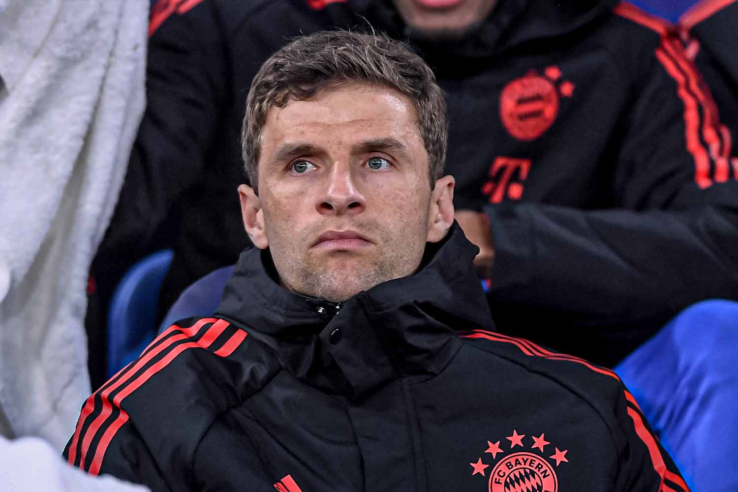 Thomas Müller on the bench