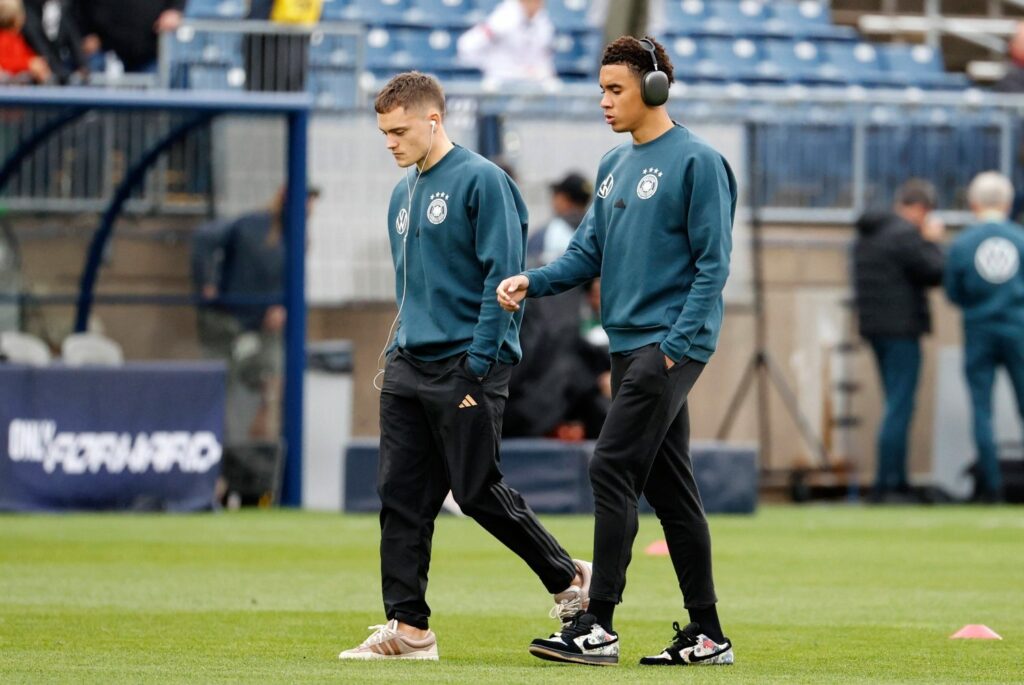 Jamal Musiala und Florian Wirtz