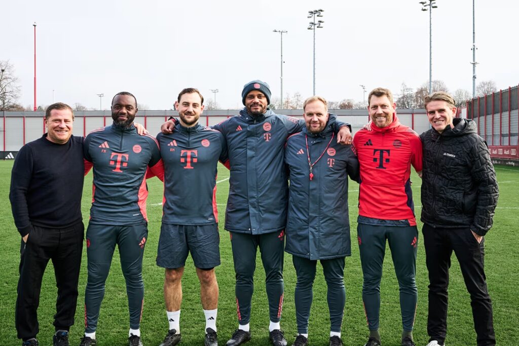 Bayern coaching team