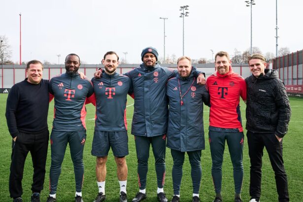 Bayern coaching team
