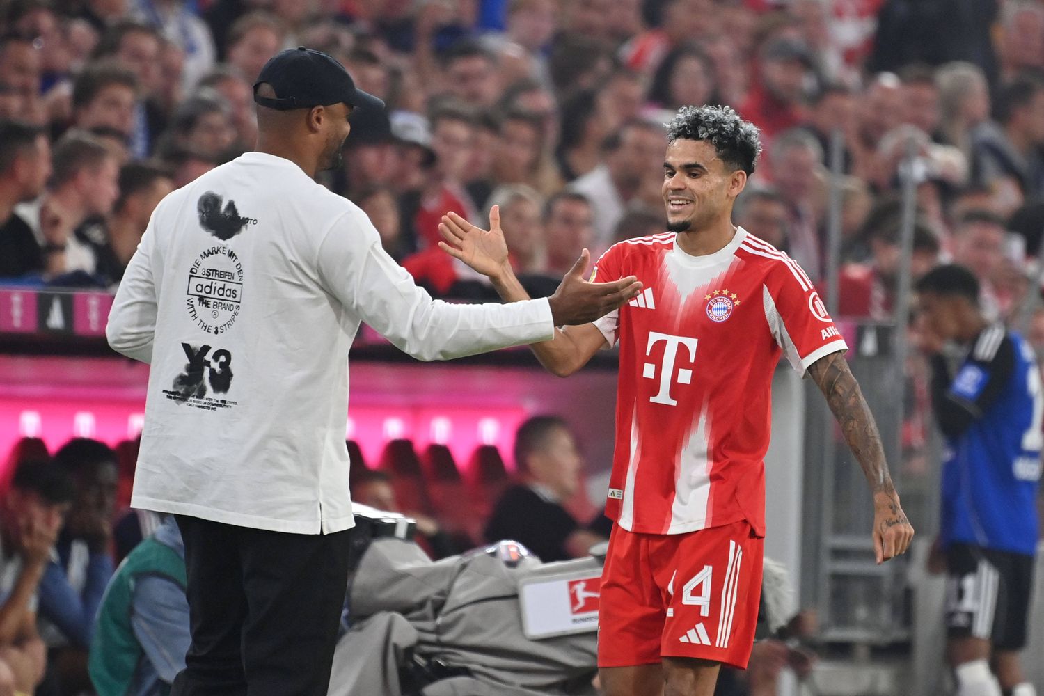 FC Bayern Muenchen - Hamburger SV 5-0 Luis Diaz