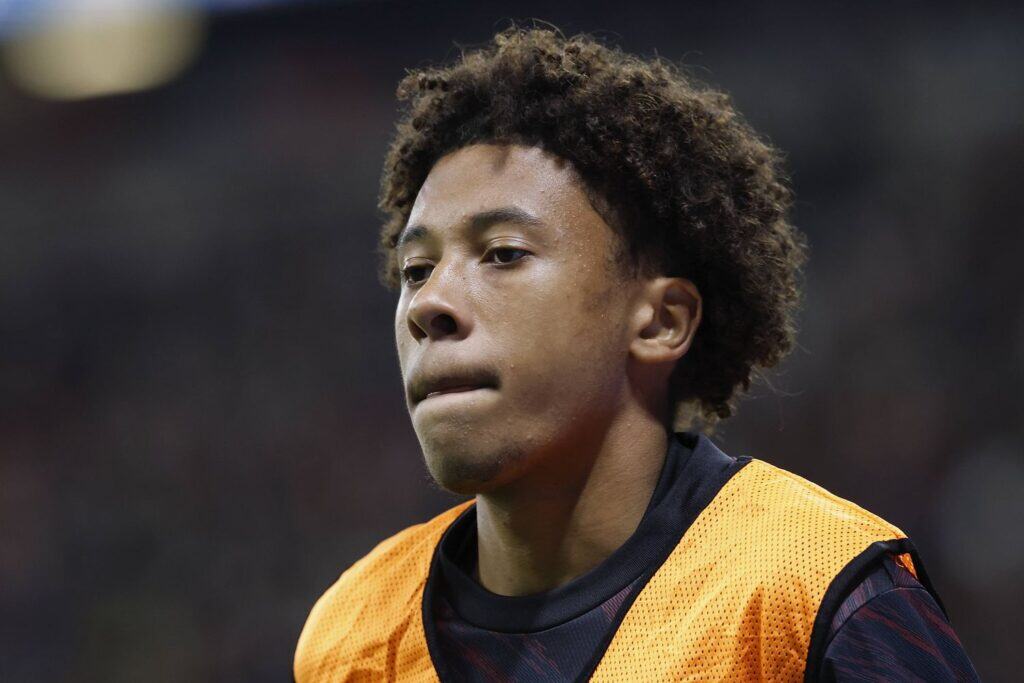 Fussball, 1. Bundesliga, Eintracht Frankfurt - FC Bayern München Cassiano Kiala