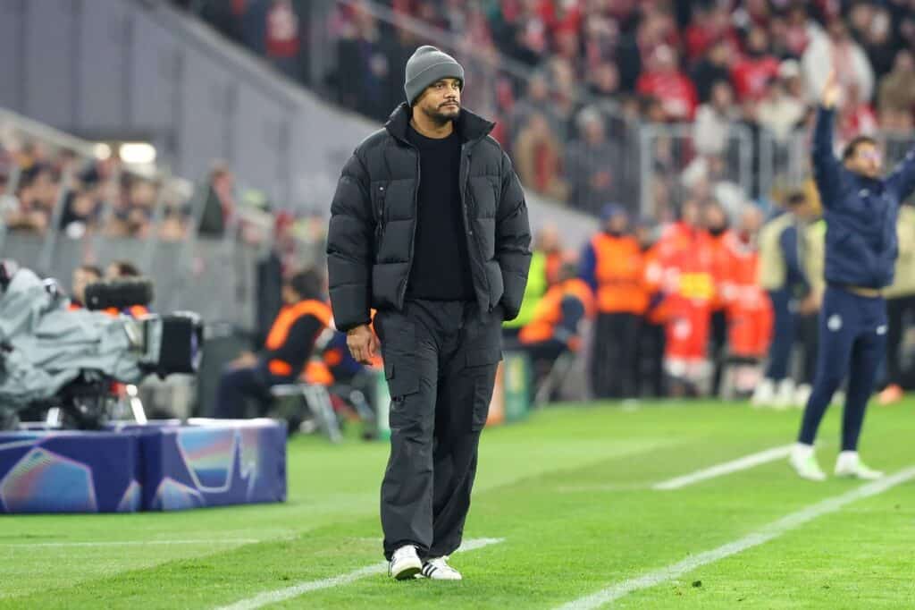 FC Bayern Muenchen vs. Sporting Lissabon, Fussball, Champions League, 6. Spieltag, 09.12.2025 Vincent Kompany