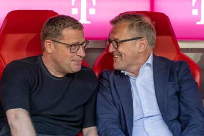 Max Eberl and Jan-Christian Dreesen