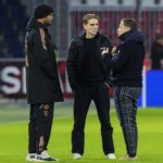 Vincent Kompany, Max Eberl, Christoph Freund