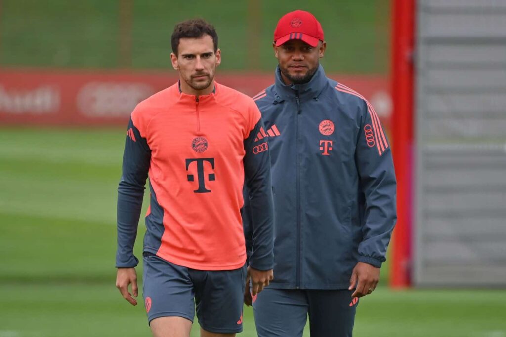 Leon Goretzka, Vincent Kompany