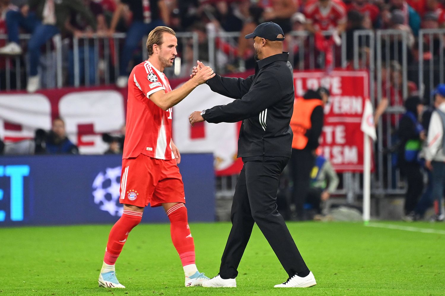 Vincent Kompany, Harry Kane