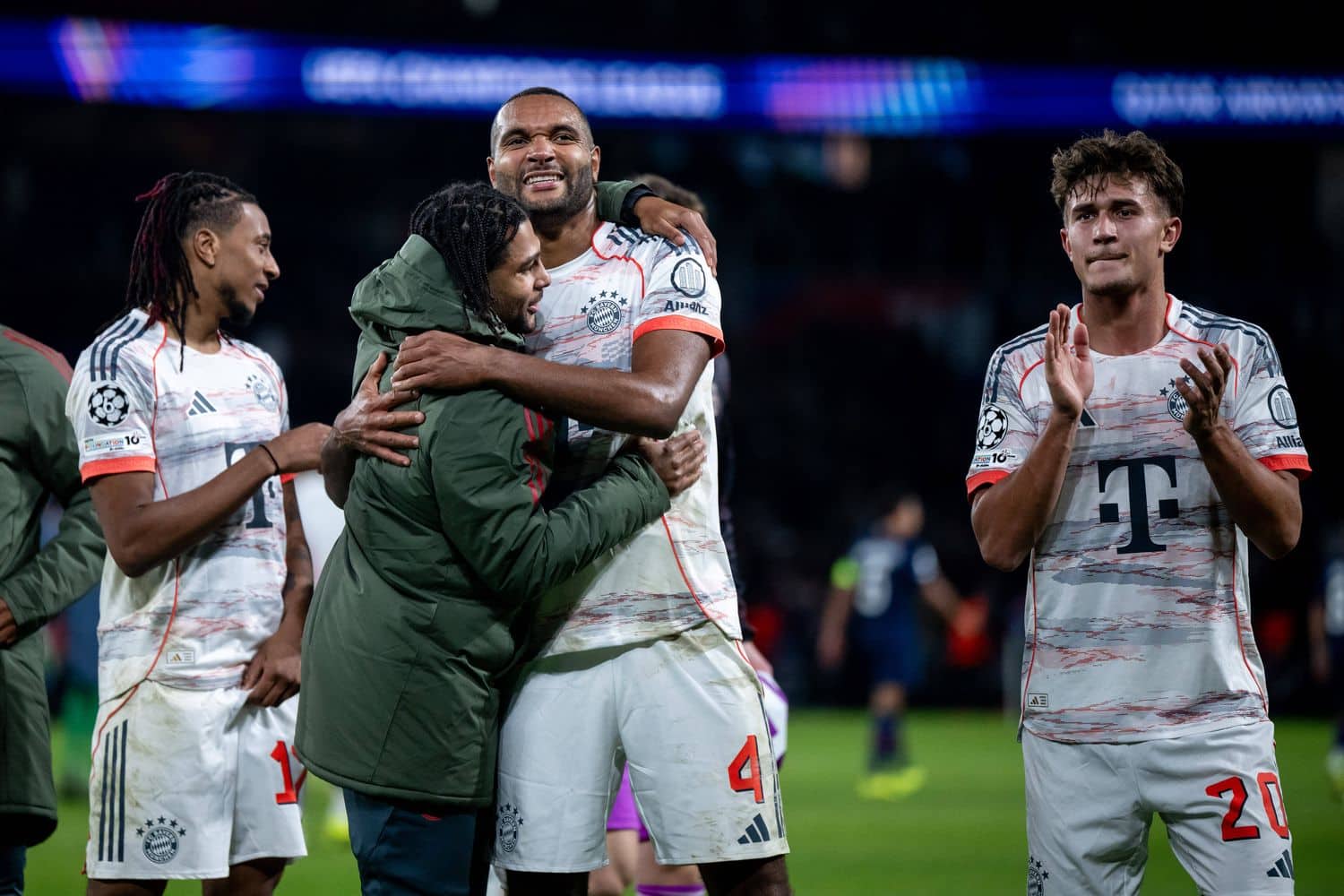 GER, Paris Saint Germain vs FC Bayern Muenchen, Fussball, UEFA Champions League, Ligaphase, 4. Spieltag, Saison 2025/2026, 04.11.2025 Jonathan Tah