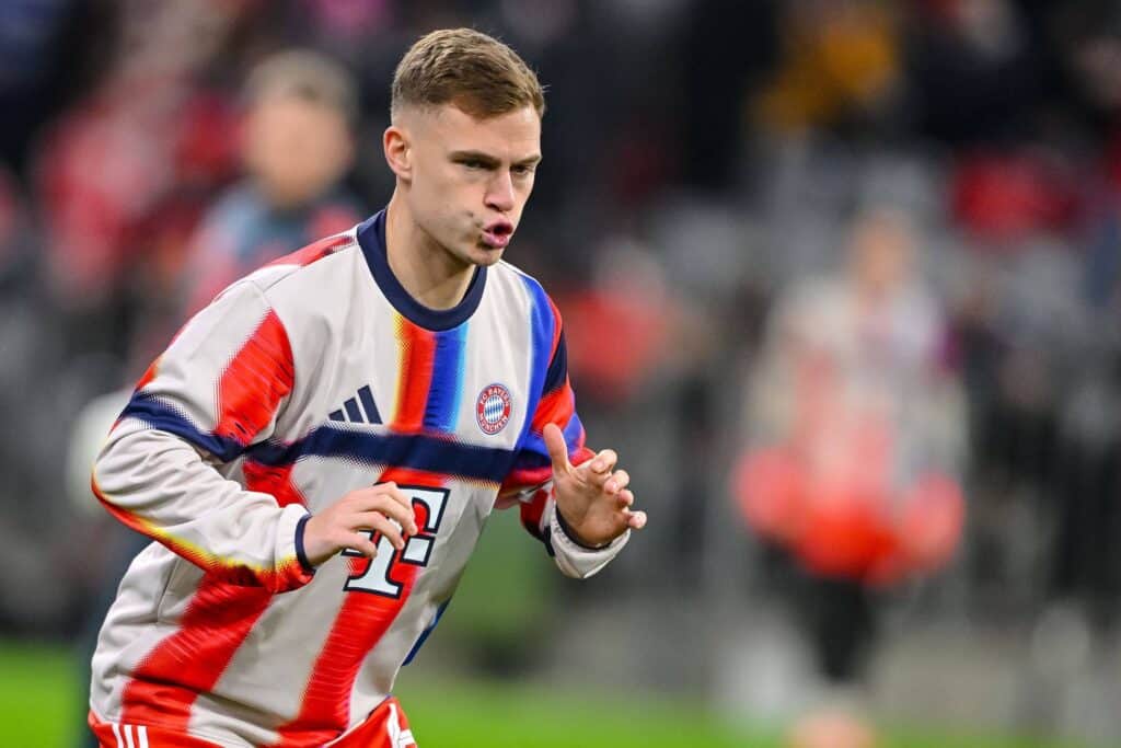 FC Bayern München v Sporting Clube de Portugal - UEFA Champions League 2025/26 League Phase MD6 Joshua Kimmich