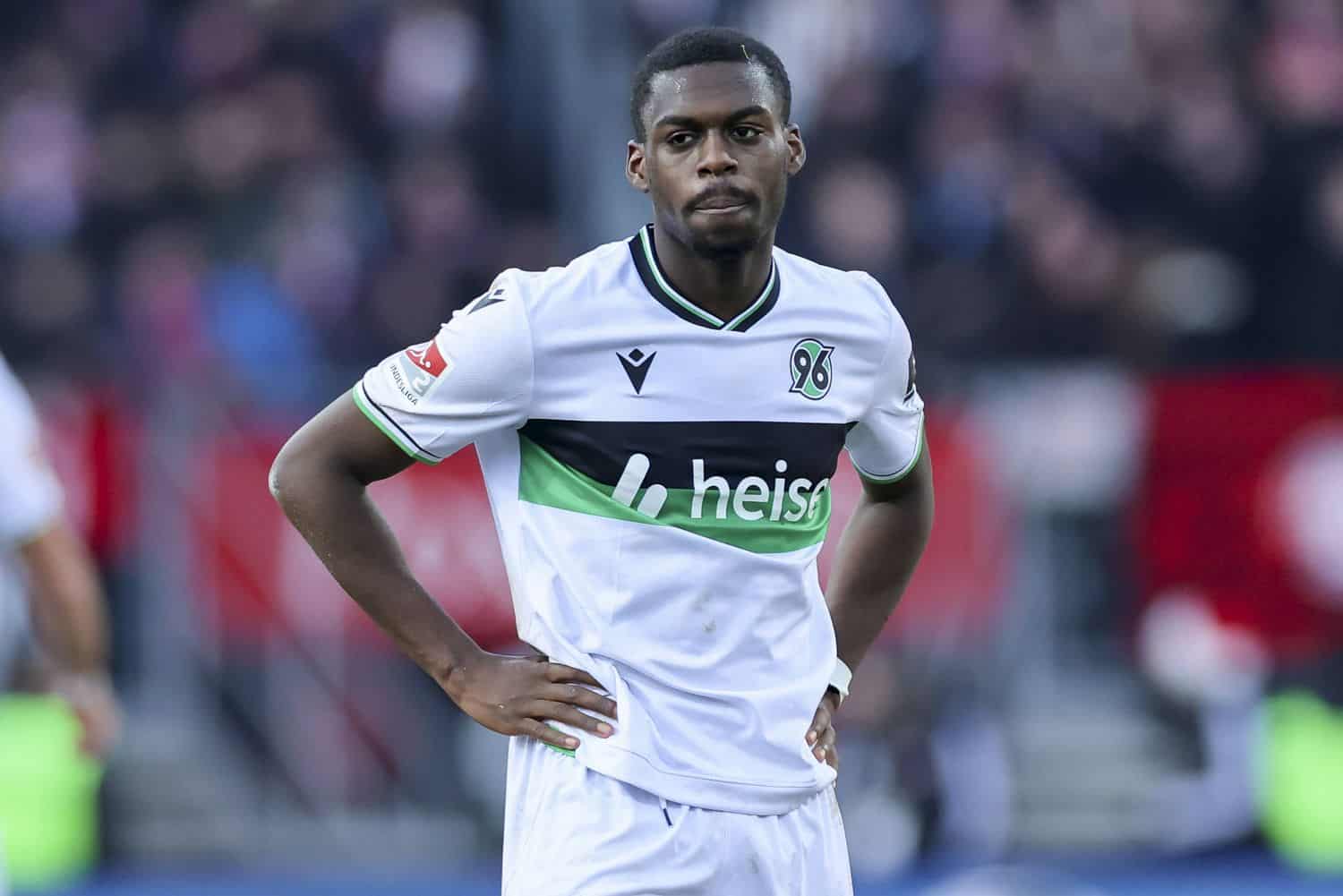 1. FC Nürnberg v Hannover 96 - 2. Bundesliga Noel Aseko