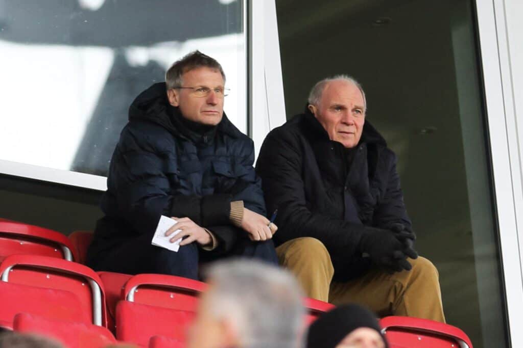 Michael Reschke and Uli Hoeneß