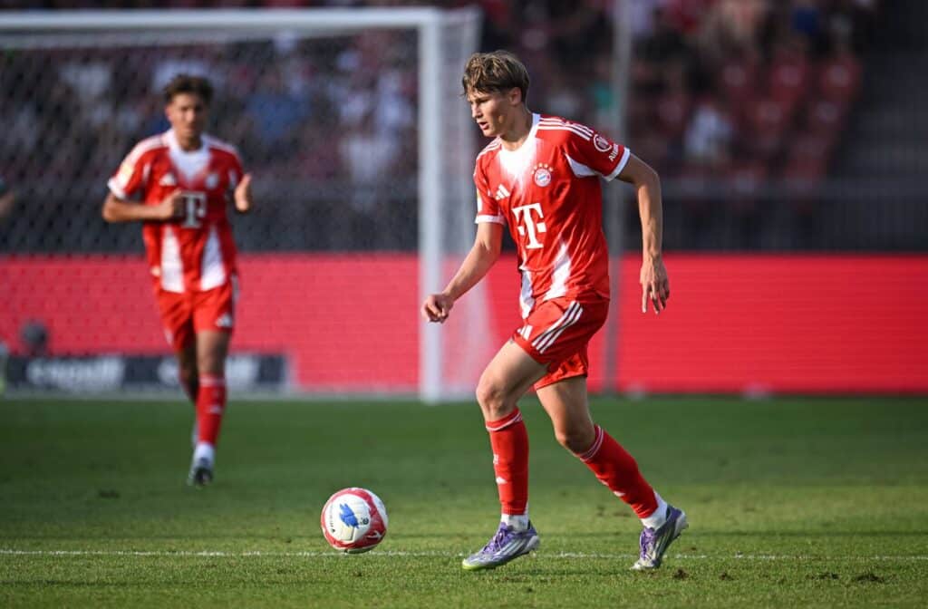 Fussball 1. Bundesliga Saison 25/26 Testspiel
Grasshopper Club Zuerich - FC Bayern Muenchen Magnus Dalpiaz