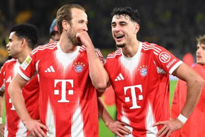 Harry Kane and Aleksandar Pavlovic