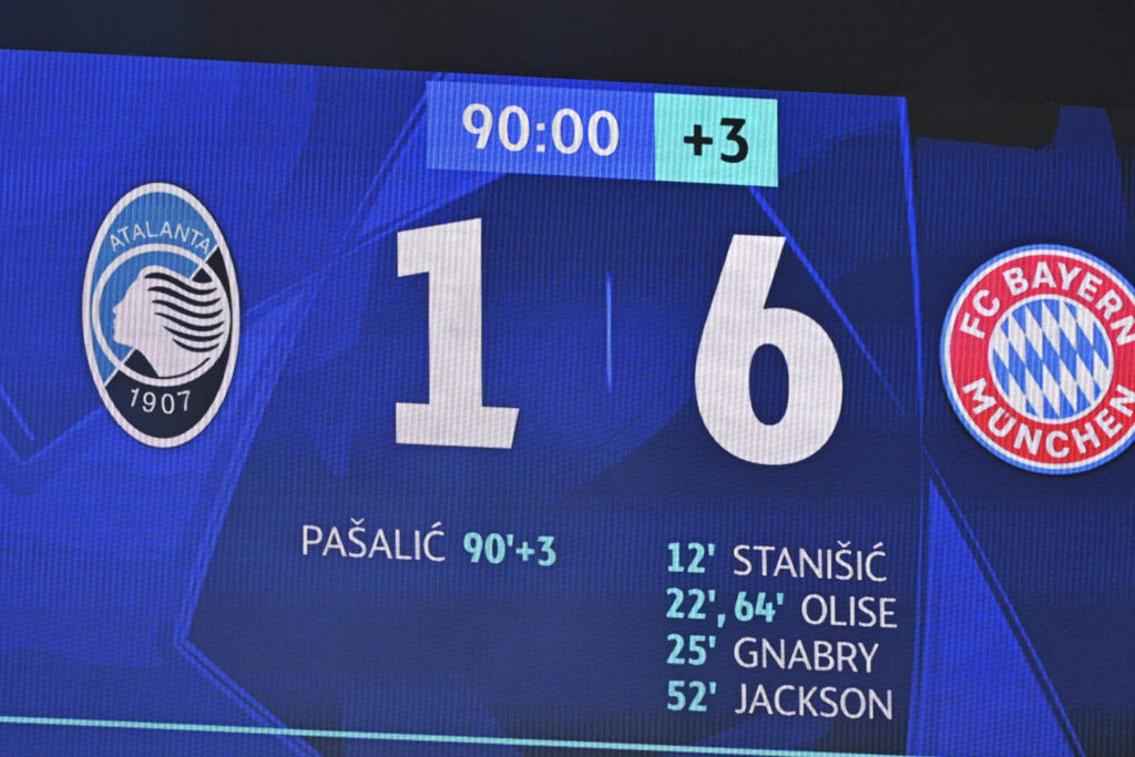 FC Bayern vs. Atalanta Bergamo