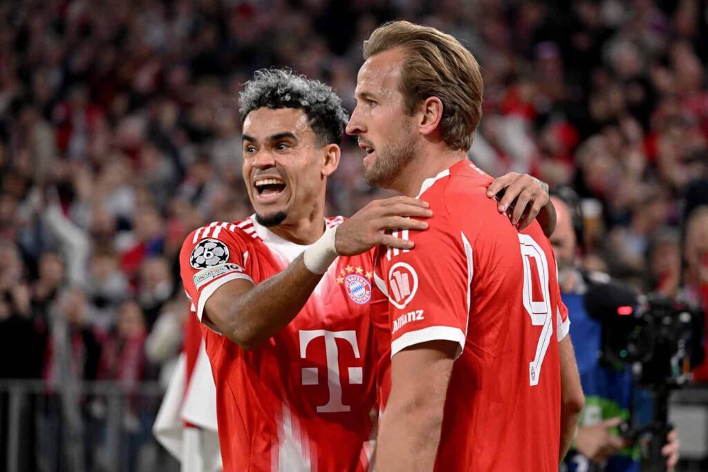 Harry Kane, Luis Diaz