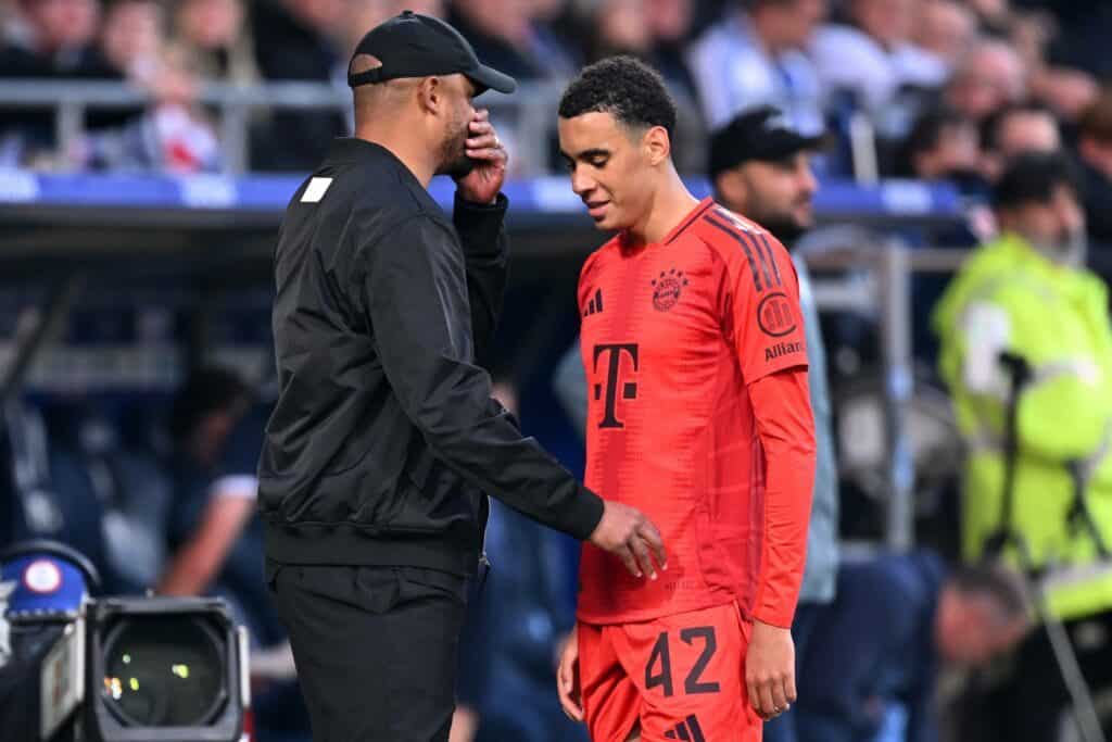 Vincent Kompany Jamal Musiala