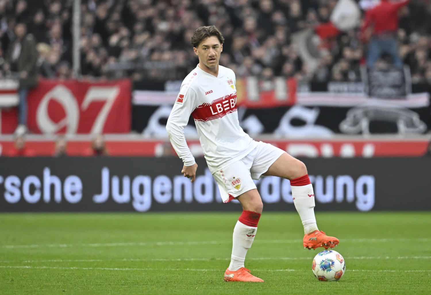 VfB Stuttgart vs SC Freiburg SCF Angelo Stiller