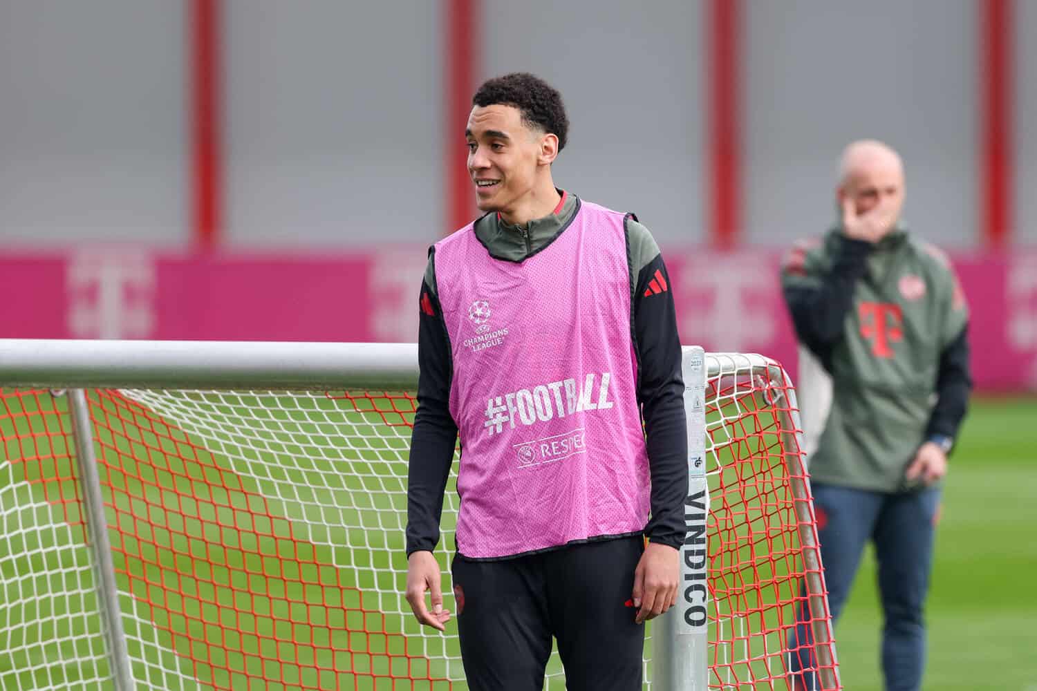 GER, Abschlusstraining, FC Bayern Muenchen, Fussball, UEFA Champions League, Achtelfinale, Hinspiel, Saison 2025/2026, 09.03.2026 Jamal Musiala