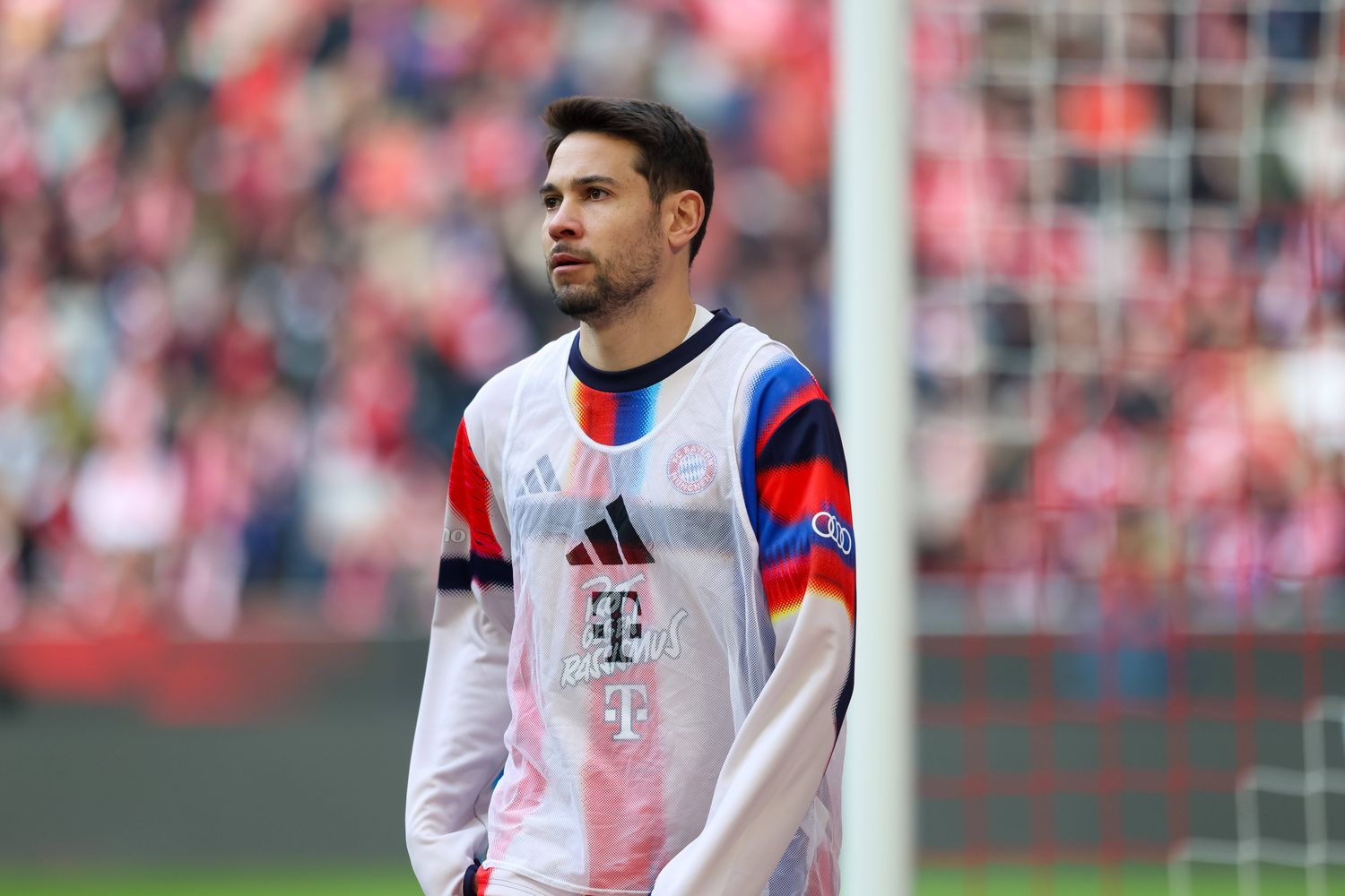 GER, FC Bayern Muenchen vs. 1. FC Union Berlin, Fussball, Bundesliga, 27. Spieltag, Saison 2025/2026, 21.03.2026 Raphaël Guerreiro