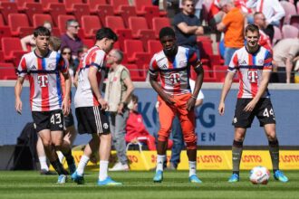 Warming up before Mainz