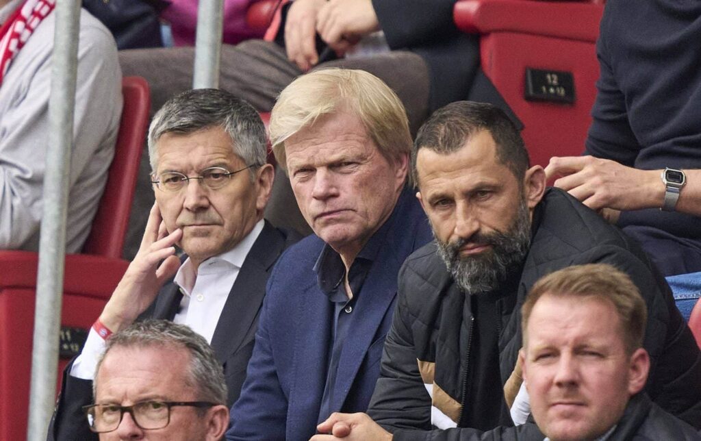 Kahn, Salihamidzic and Herbert Hainer