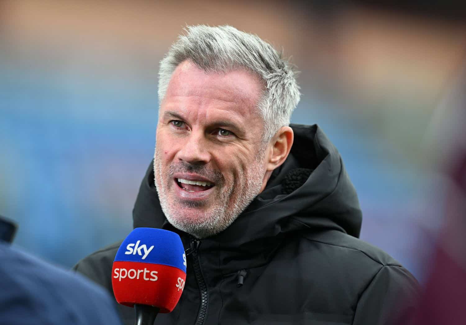 Burnley v Liverpool, Premier League, Football, Turf Moor, Burnley, UK - 14 Sept 2025 Jamie Carragher