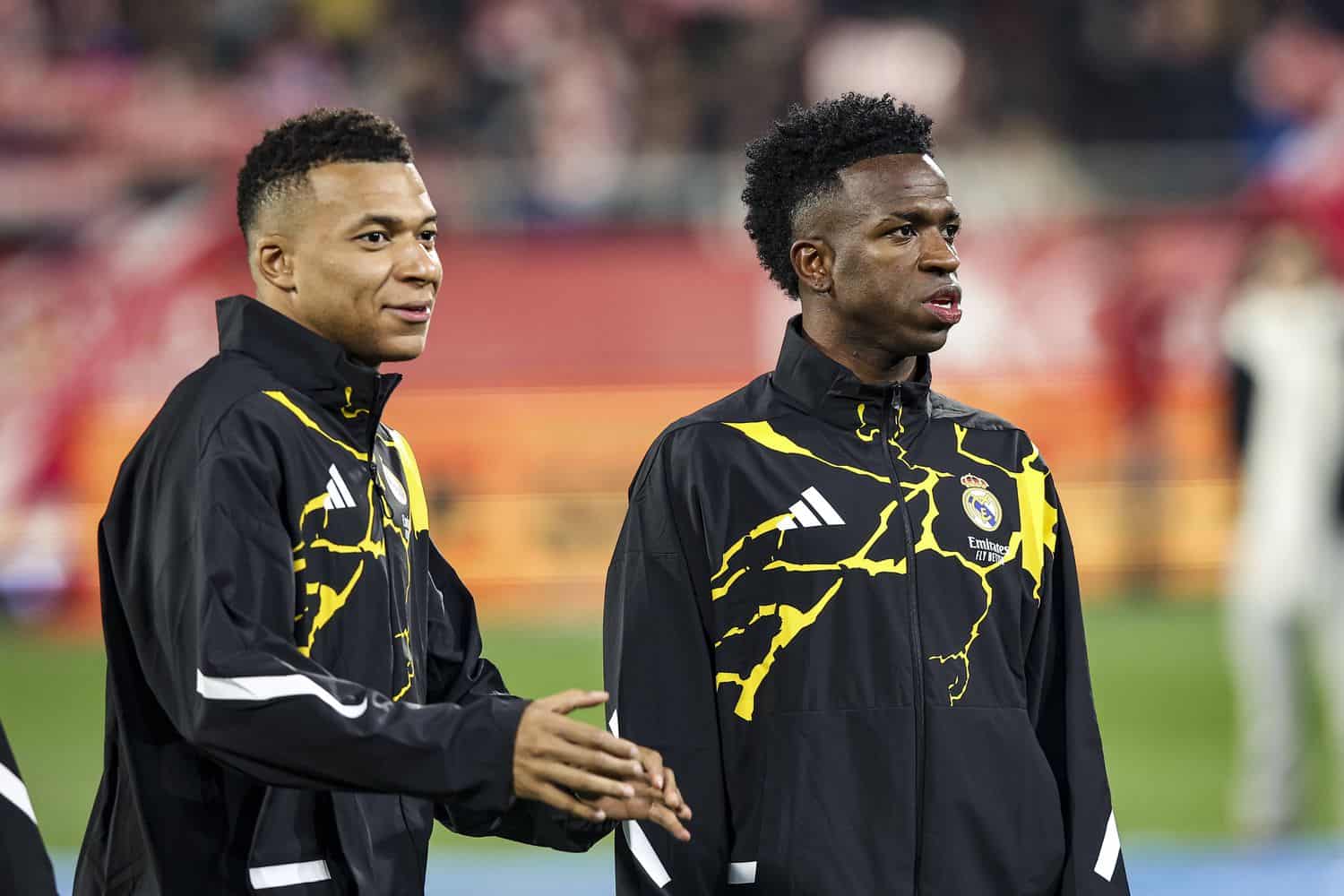 Vinicius Junior, Kylian Mbappe Vinicius Junior, Kylian Mbappe