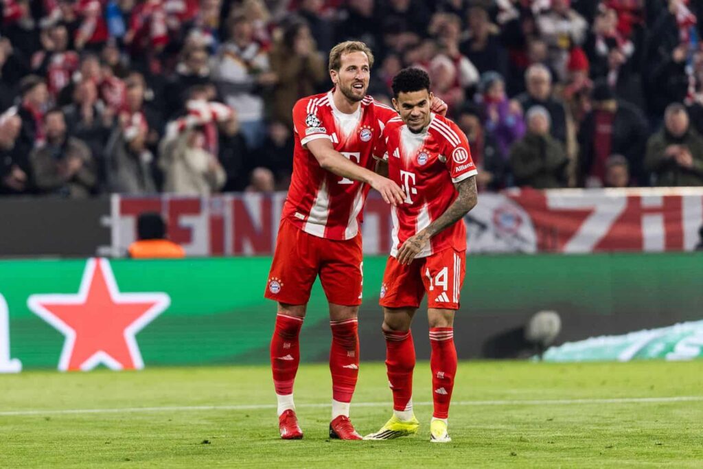 Harry Kane, Luis Diaz