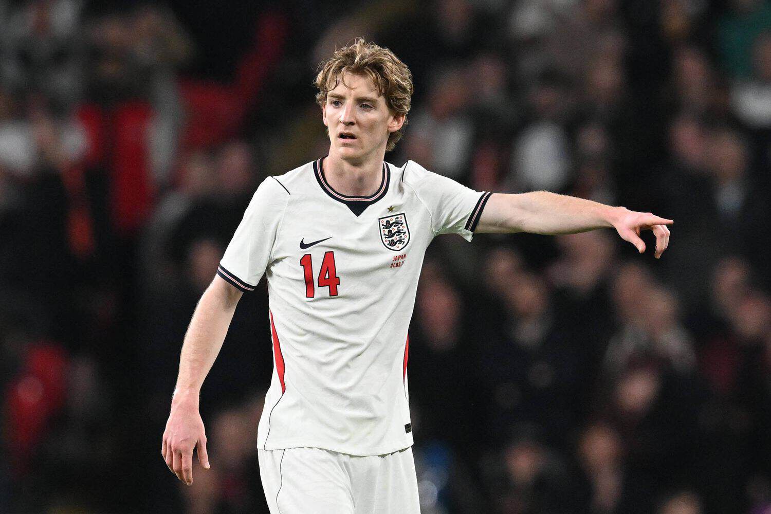 England v Japan, Friendly Anthony Gordon