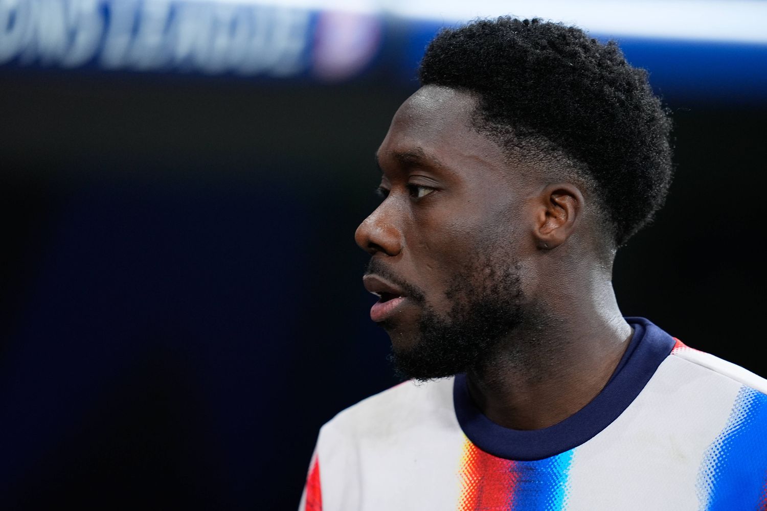 Real Madrid C.F. V Bayern Munich - UEFA Champions League 2025/26 Quarter-Finals First Leg Alphonso Davies