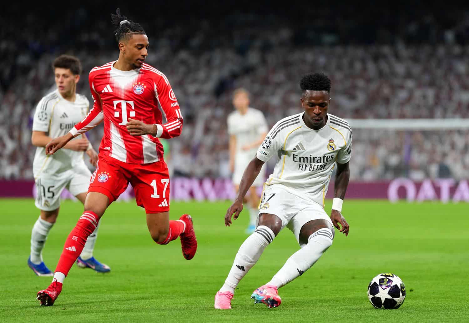 Real Madrid CF v FC Bayern München - UEFA Champions League 2025/26 Quarter-Final First Leg Real vs. Bayern