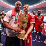 Vincent Kompany and Harry Kane