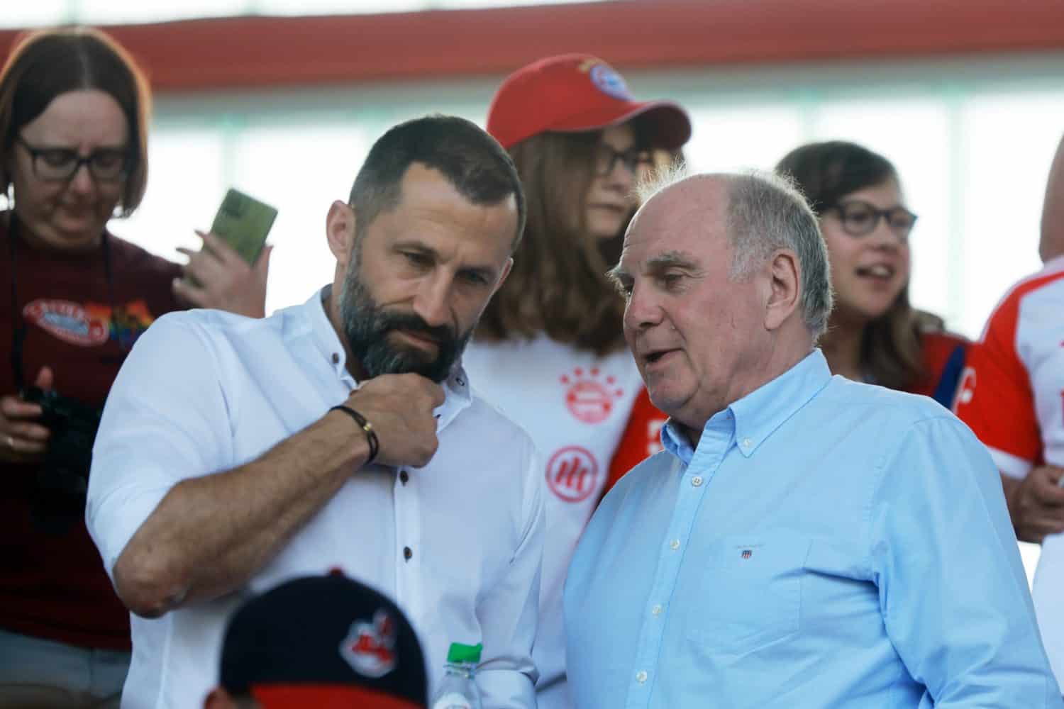 Hasan Salihamidzic and Uli Hoeneß