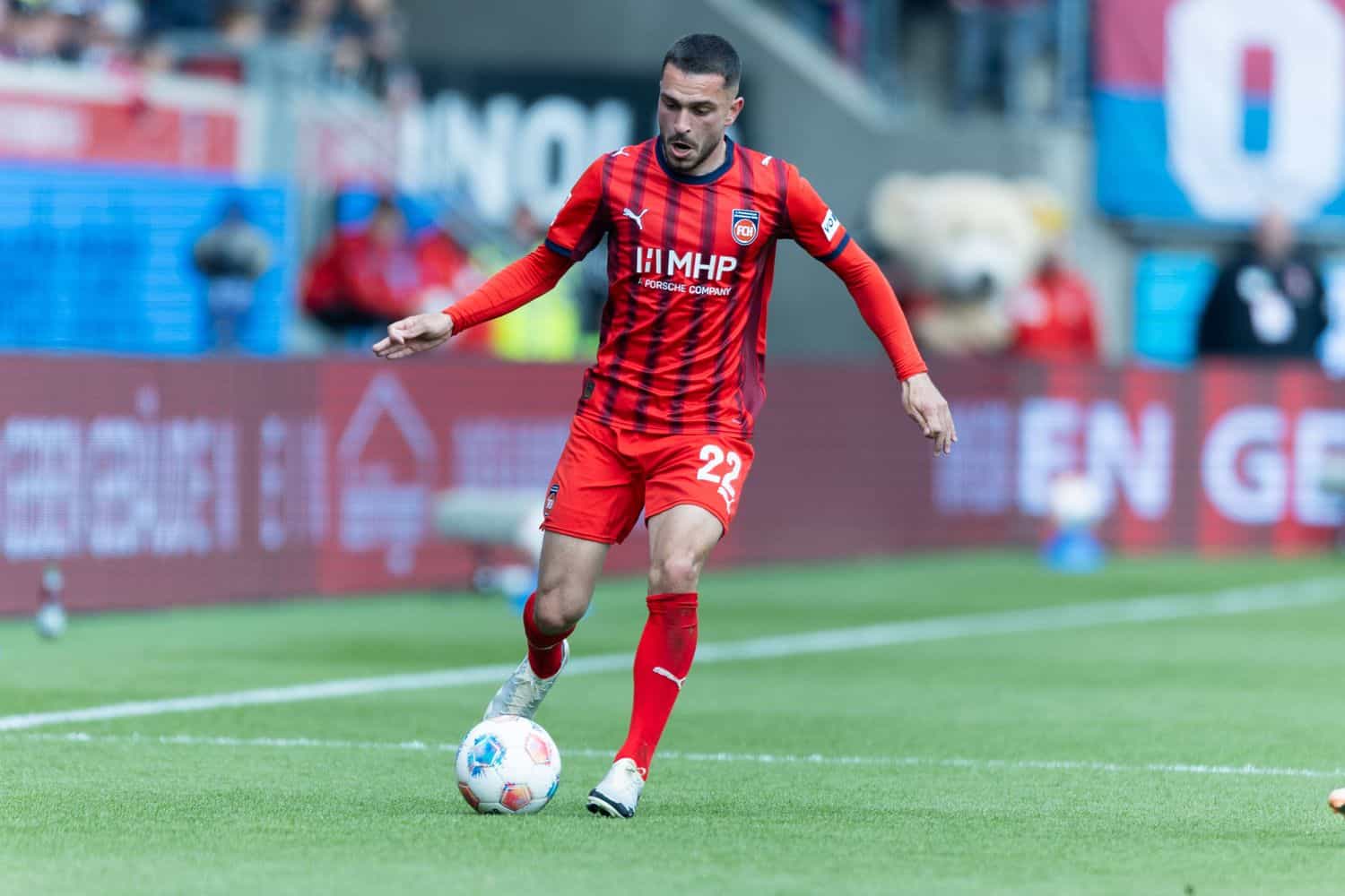 1. BL - 2025/2026 - Sp. 34 - 1. FC Heidenheim 1846 gegen 1. FSV Mainz 05 Arijon Ibrahimovic