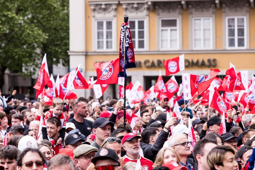 FC Bayern championship celebration