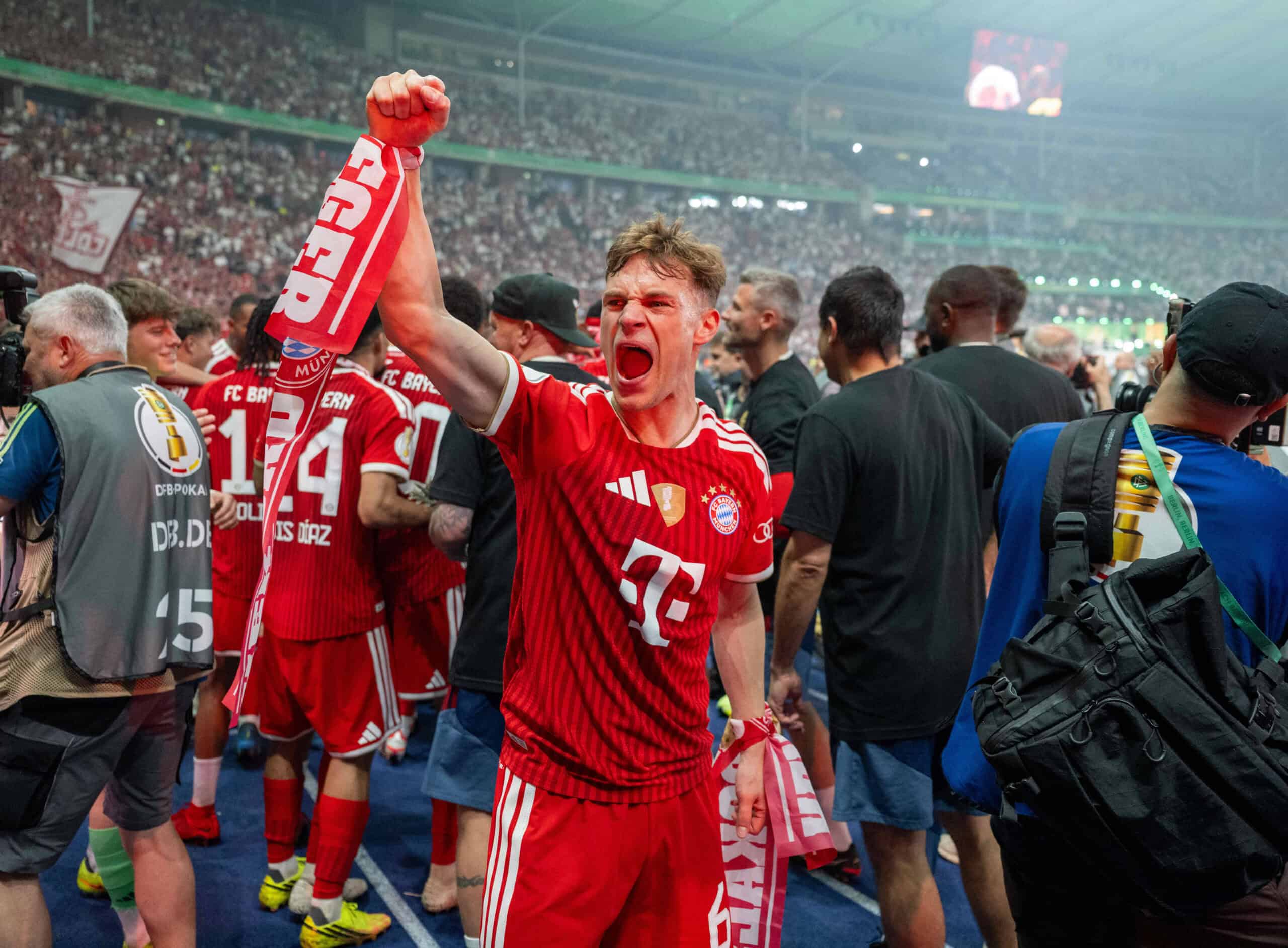 83. DFB-Pokal-Finale 2026, Bayern München - VfB Stuttgart Joshua Kimmich
