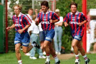 Jürgen Klinsmann and Lothar Matthäus