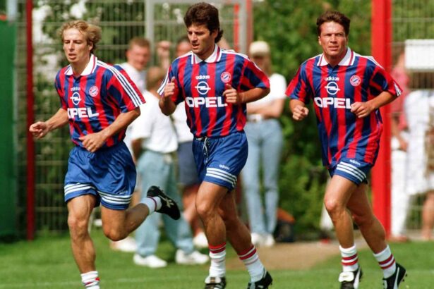 Jürgen Klinsmann and Lothar Matthäus