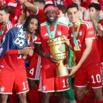FC Bayern Jubel Cup Final Olise Musiala Davies