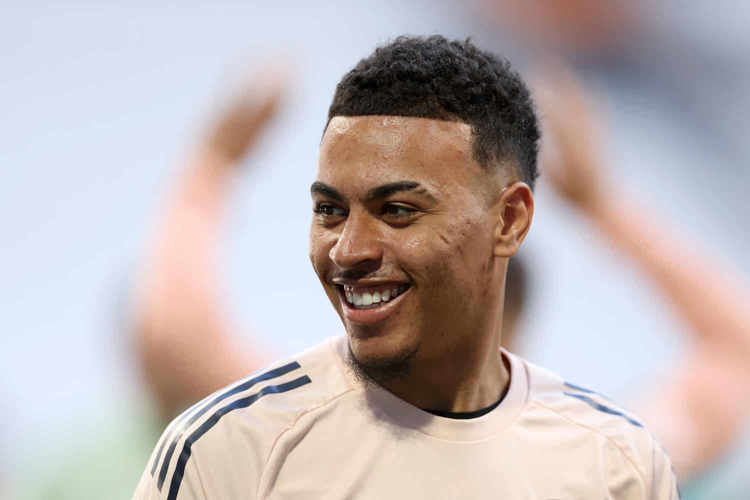 Aston Villa FC Training Session And Press Conference - UEFA Europa League Final 2026 Morgan Rogers