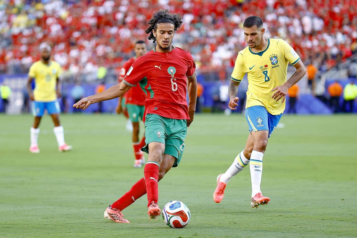 Fifa World Cup 2026: Brazil Vs Morocco JUN 13 Ayyoub Bouaddi