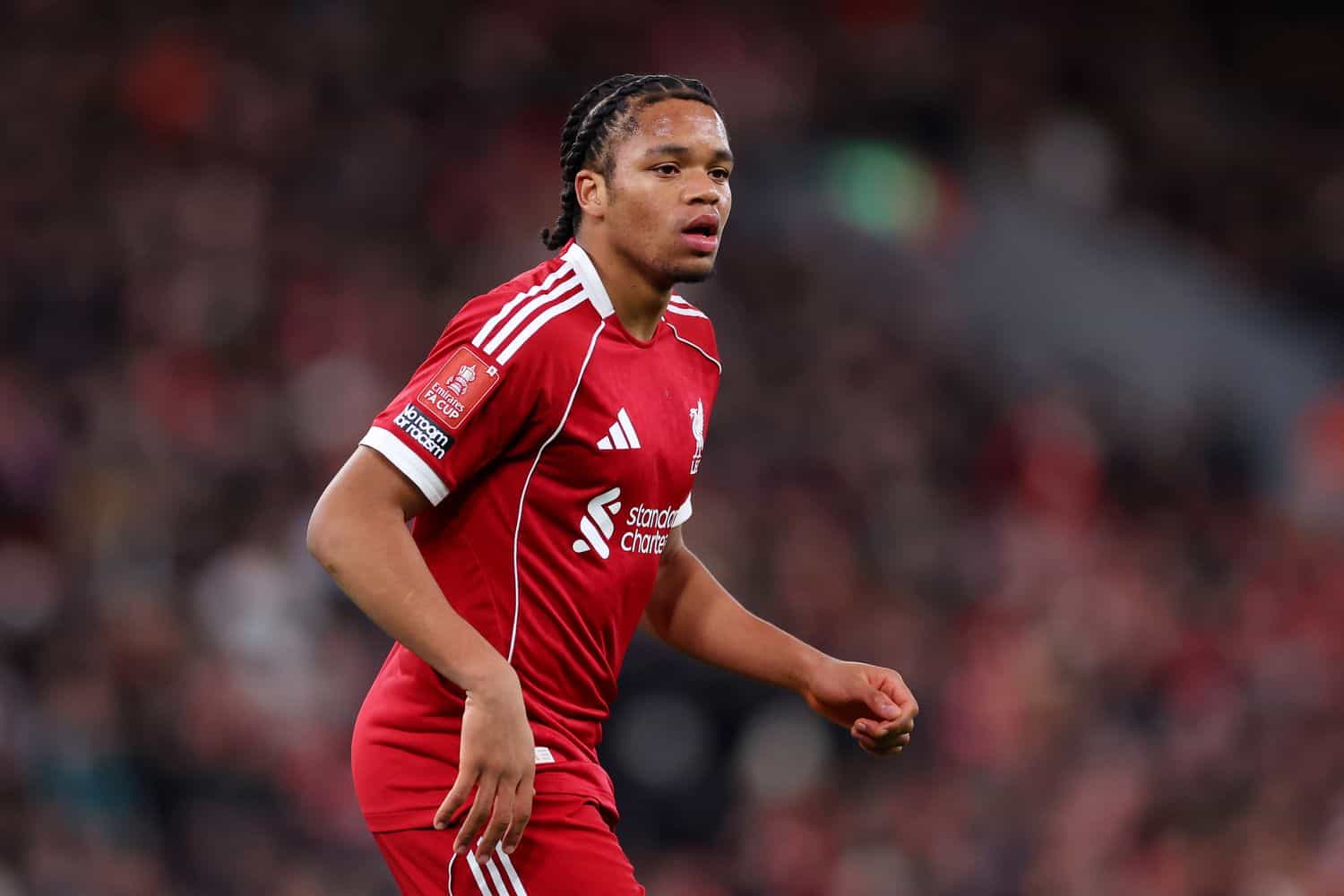 Liverpool v Brighton & Hove Albion - Emirates FA Cup Fourth Round Rio Ngumoha